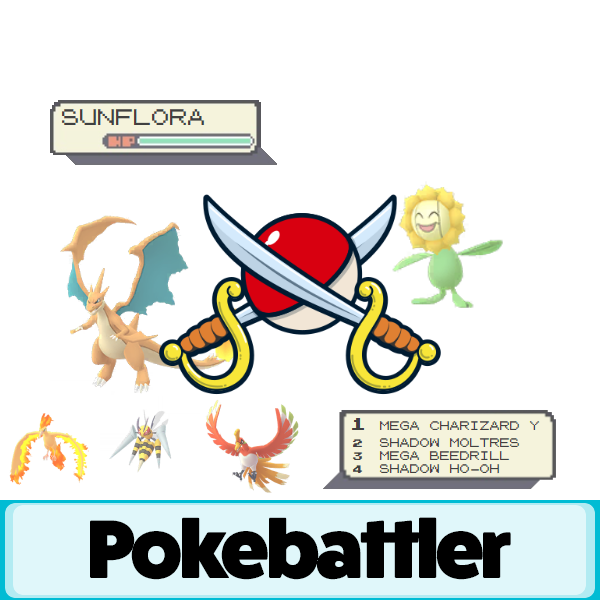 Sunflora Pokemon Go counters list (Beat it easily)